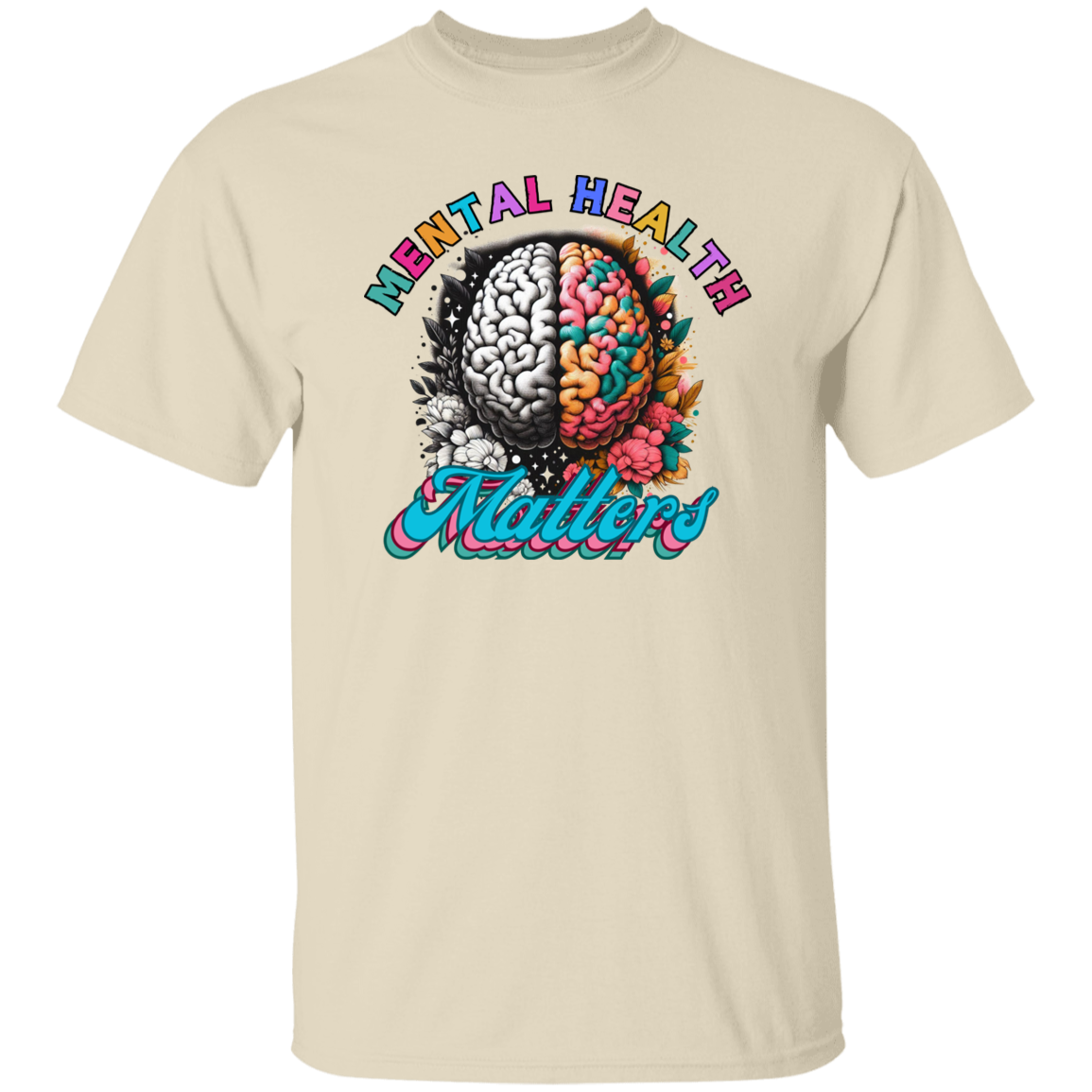 Flower Mental Health Matters T-Shirt