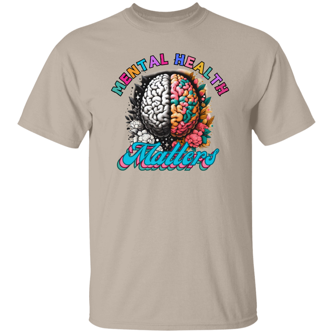 Flower Mental Health Matters T-Shirt