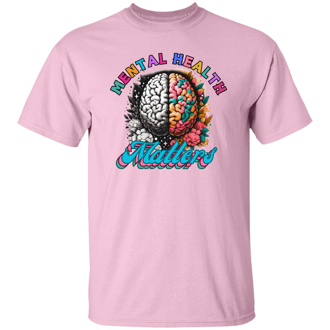 Flower Mental Health Matters T-Shirt