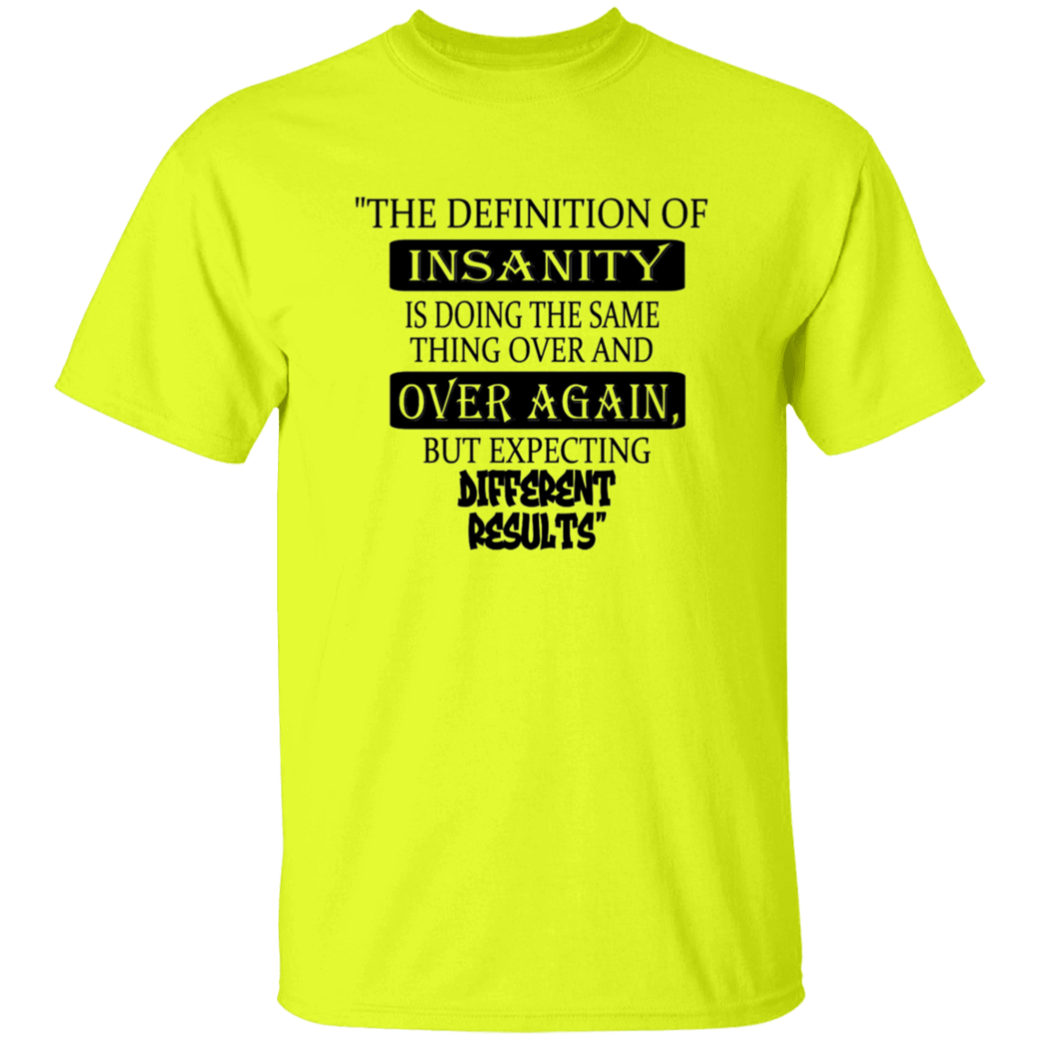 The Definition of INSANITY - T-Shirt