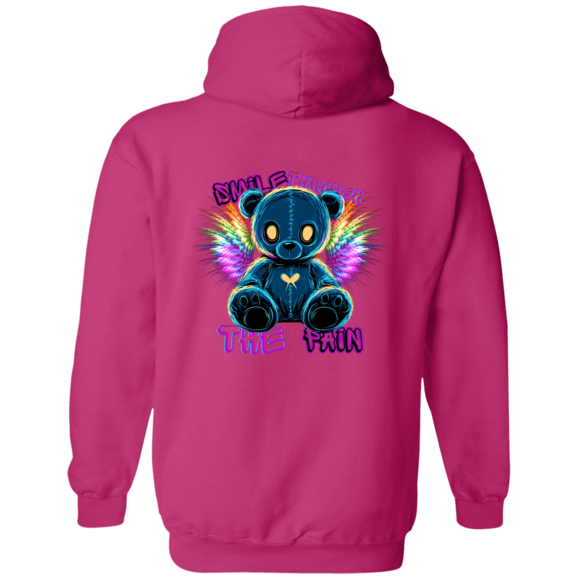 Smile through the pain Pullover Hoodie