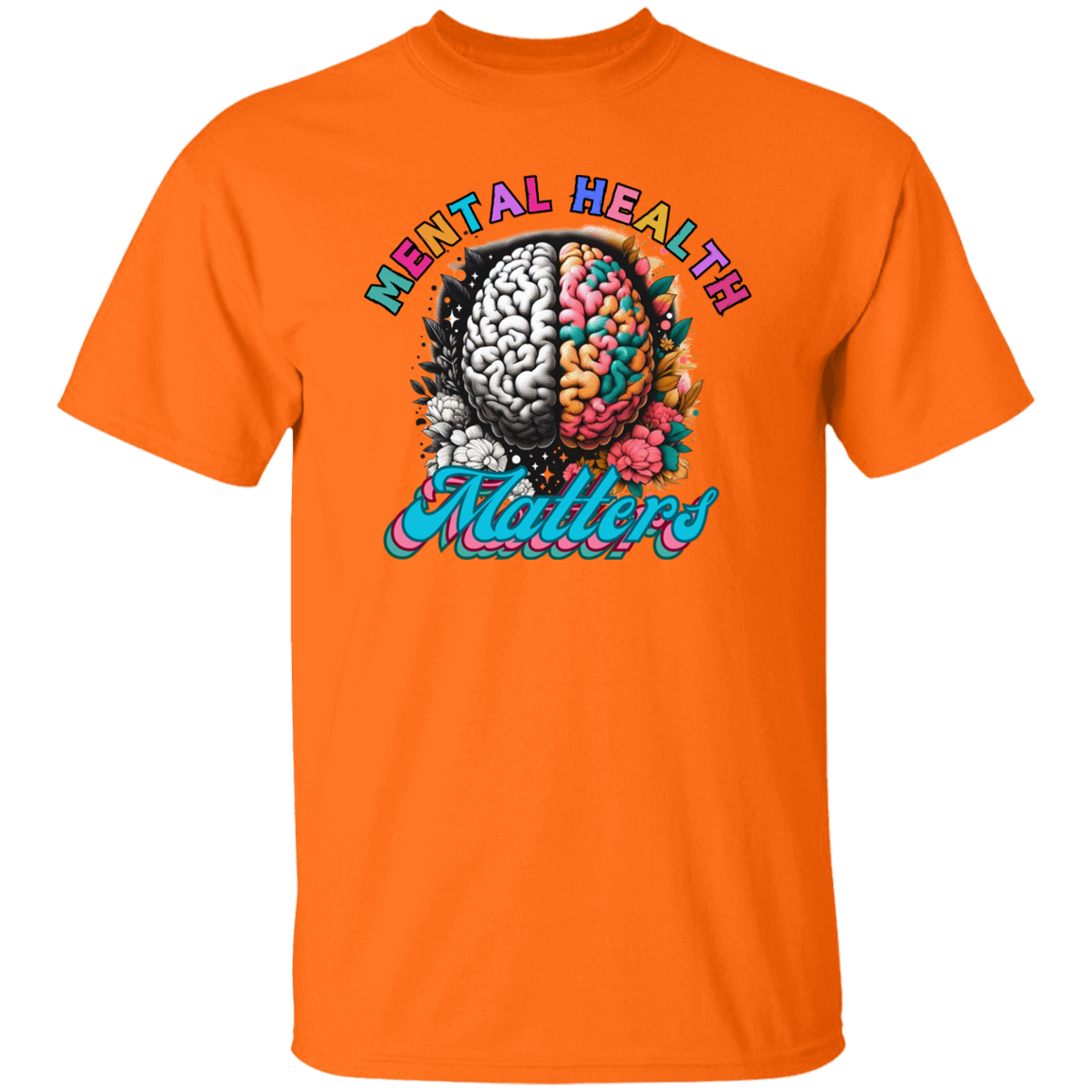 Flower Mental Health Matters T-Shirt