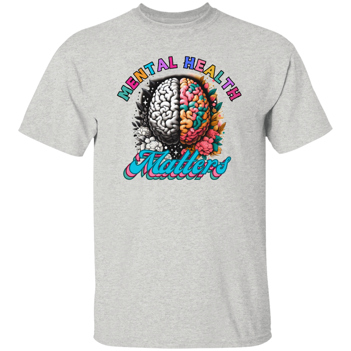 Flower Mental Health Matters T-Shirt