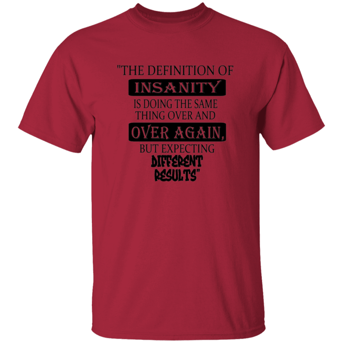 The Definition of INSANITY - T-Shirt
