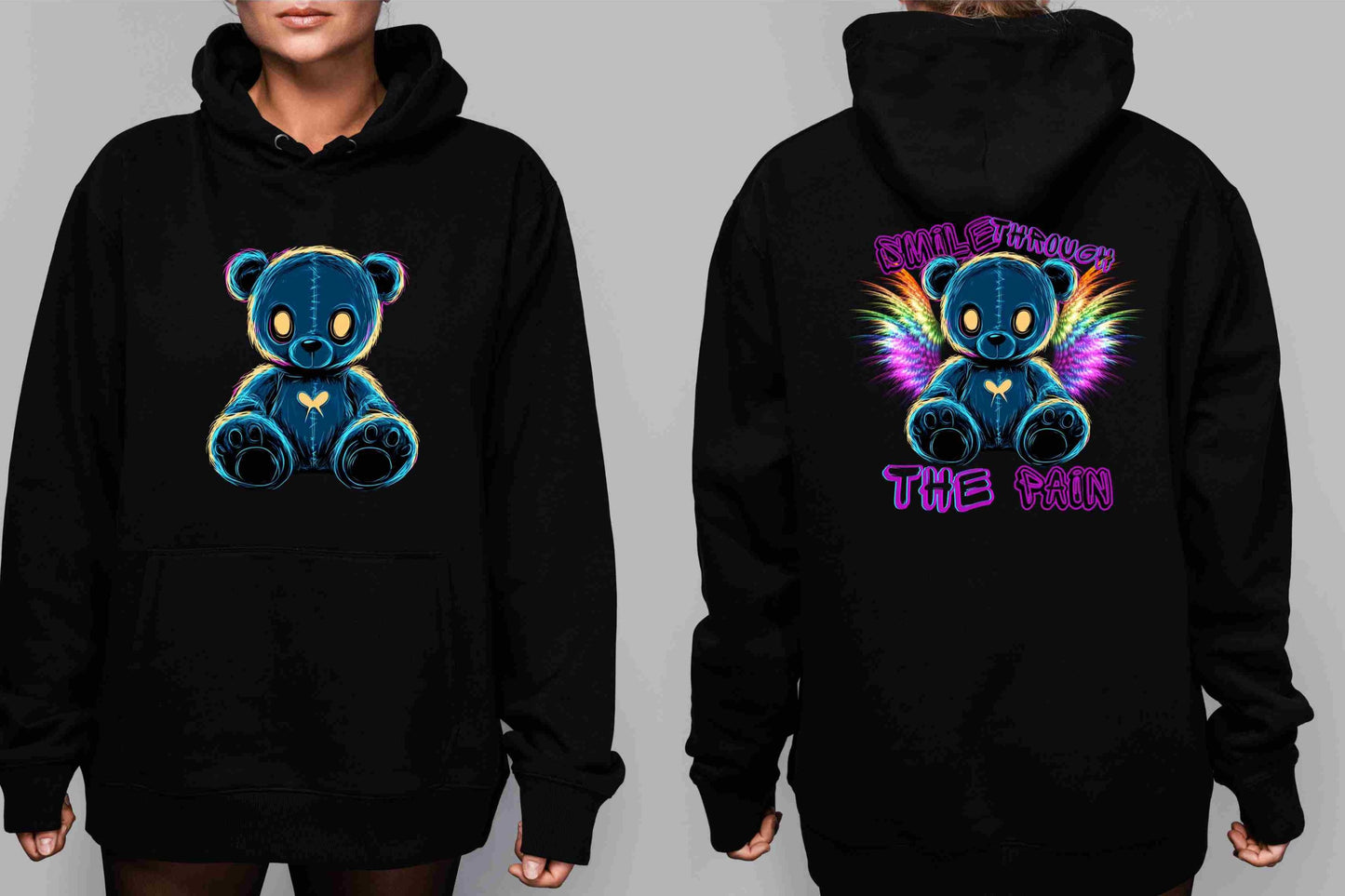 Smile through the pain Pullover Hoodie