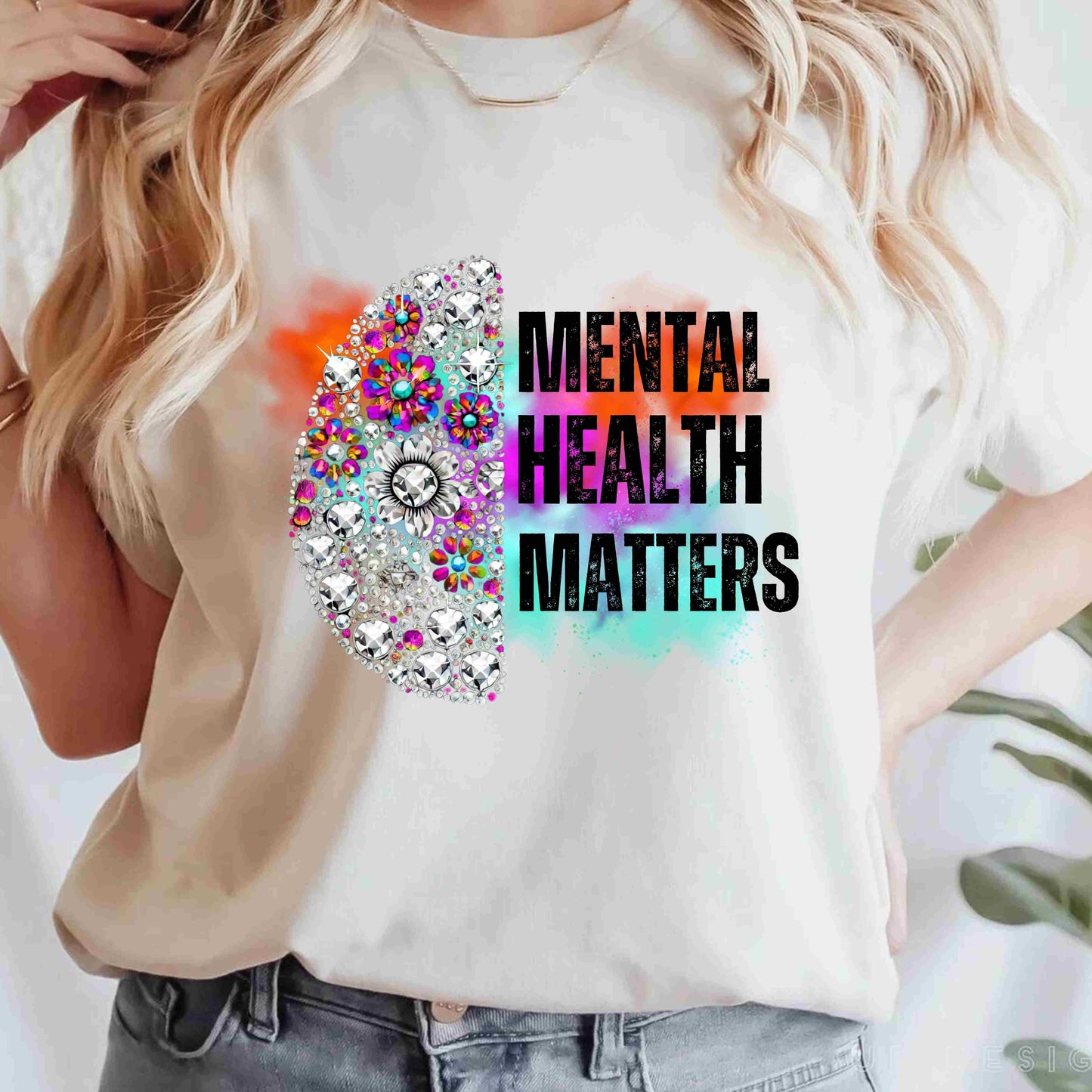 Diamond Mental Health Matters T-Shirt