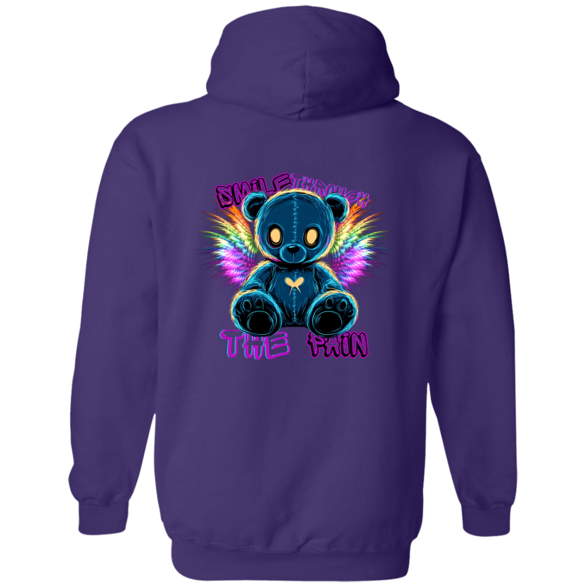 Smile through the pain Pullover Hoodie