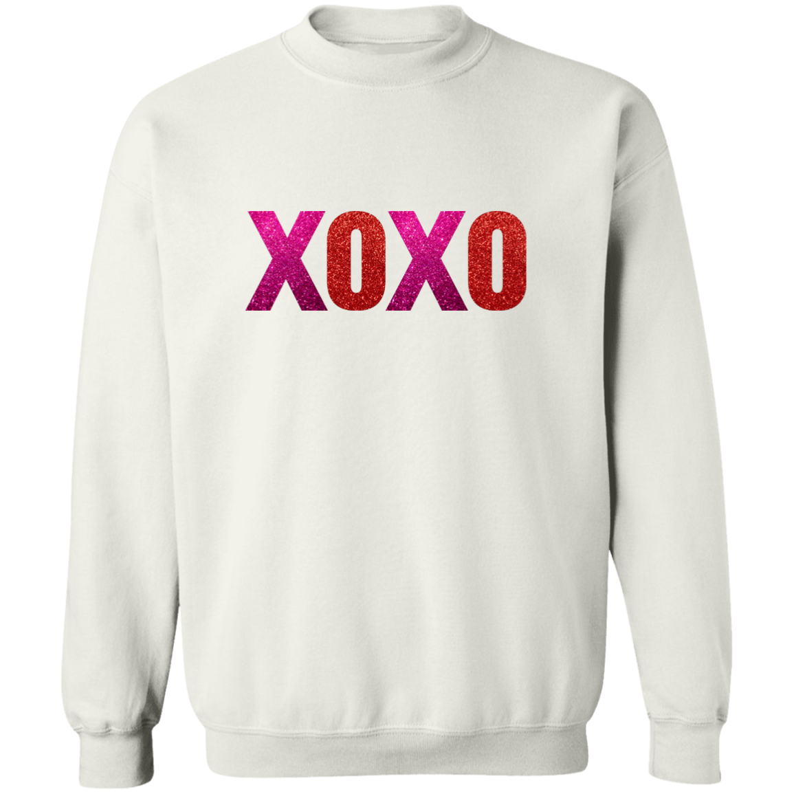 XOXO Valentine's Crewneck Pullover Sweatshirt