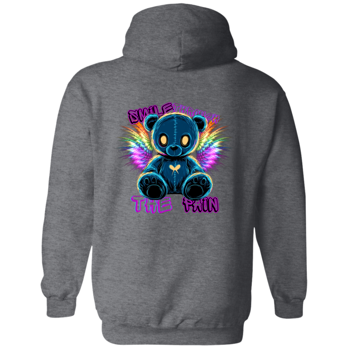 Smile through the pain Pullover Hoodie