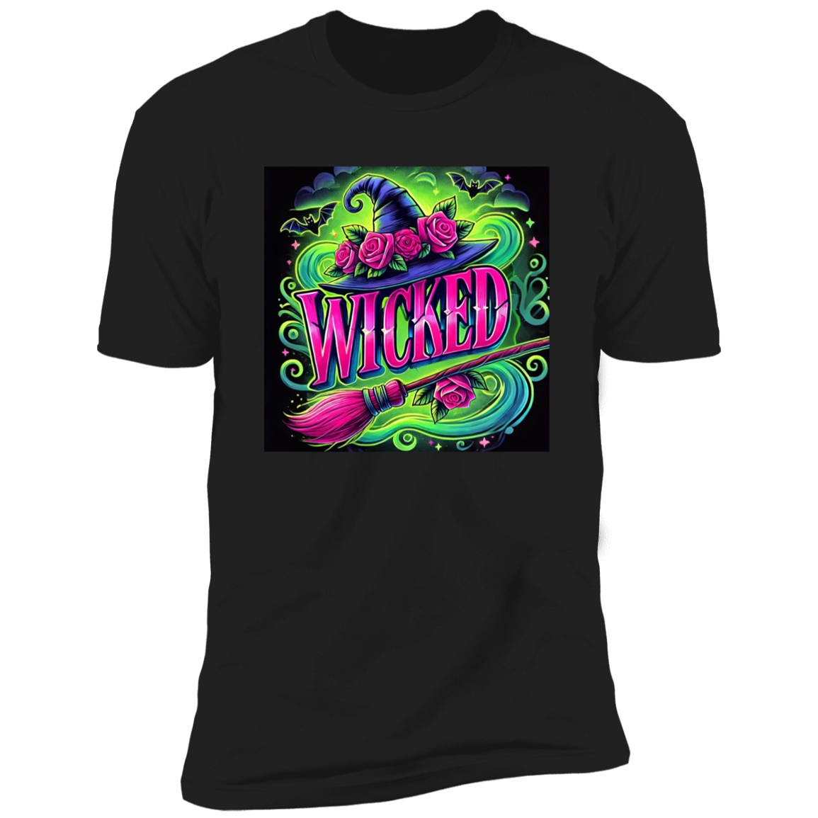 Roses and a Witch's hat WICKED T-Shirt