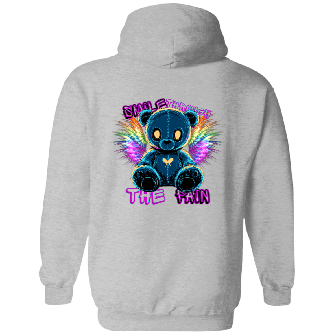 Smile through the pain Pullover Hoodie