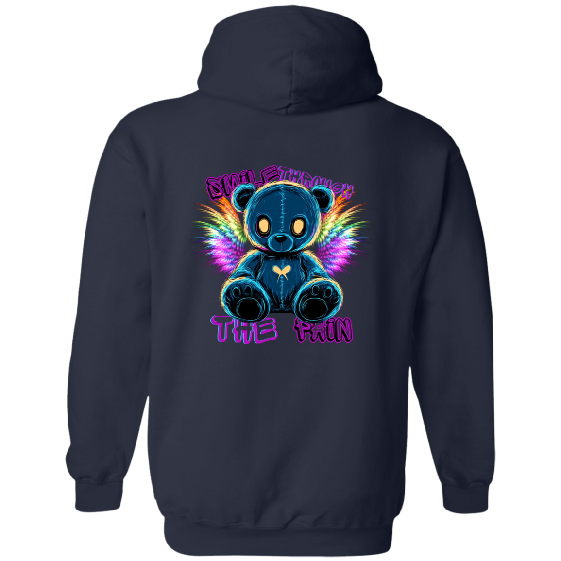 Smile through the pain Pullover Hoodie