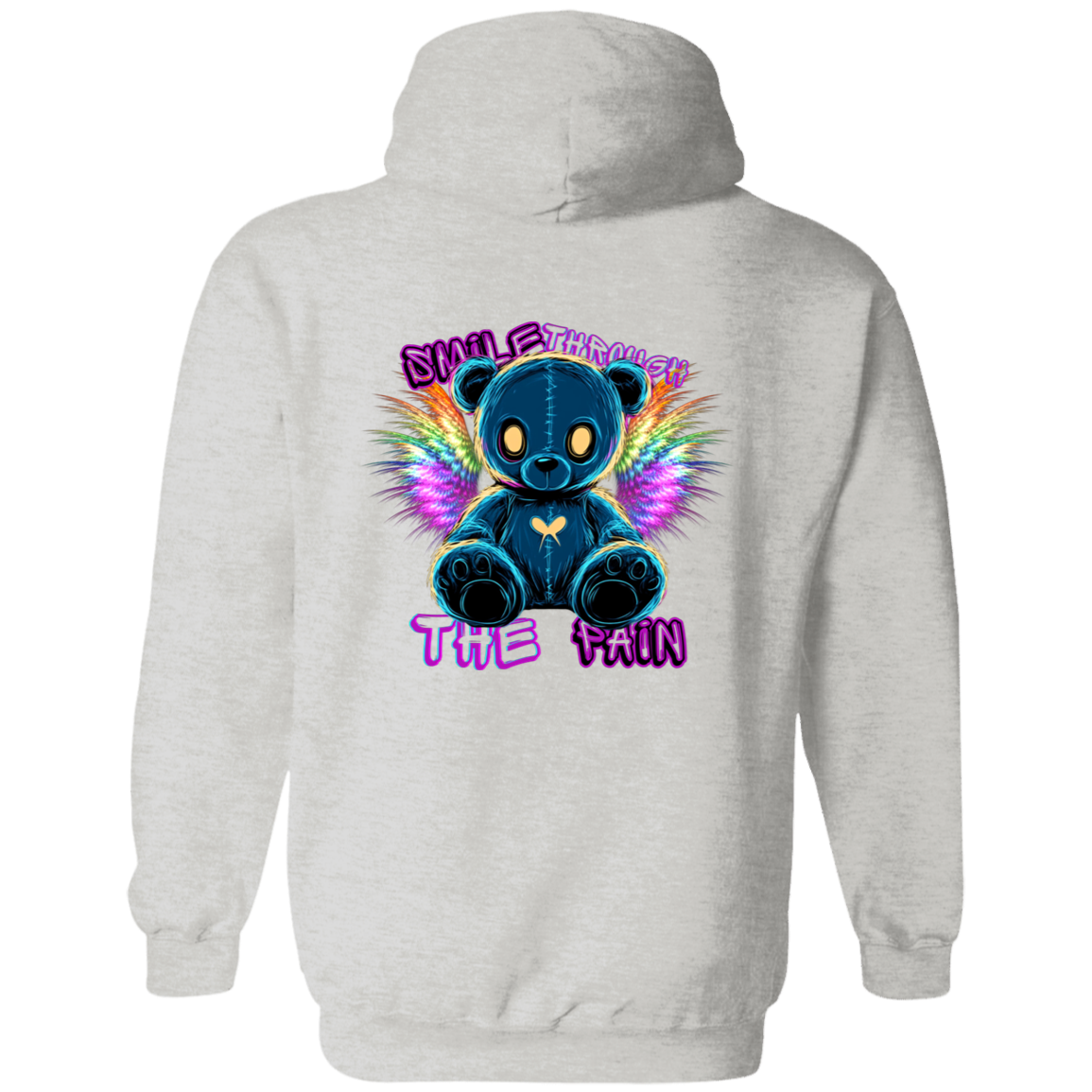 Smile through the pain Pullover Hoodie
