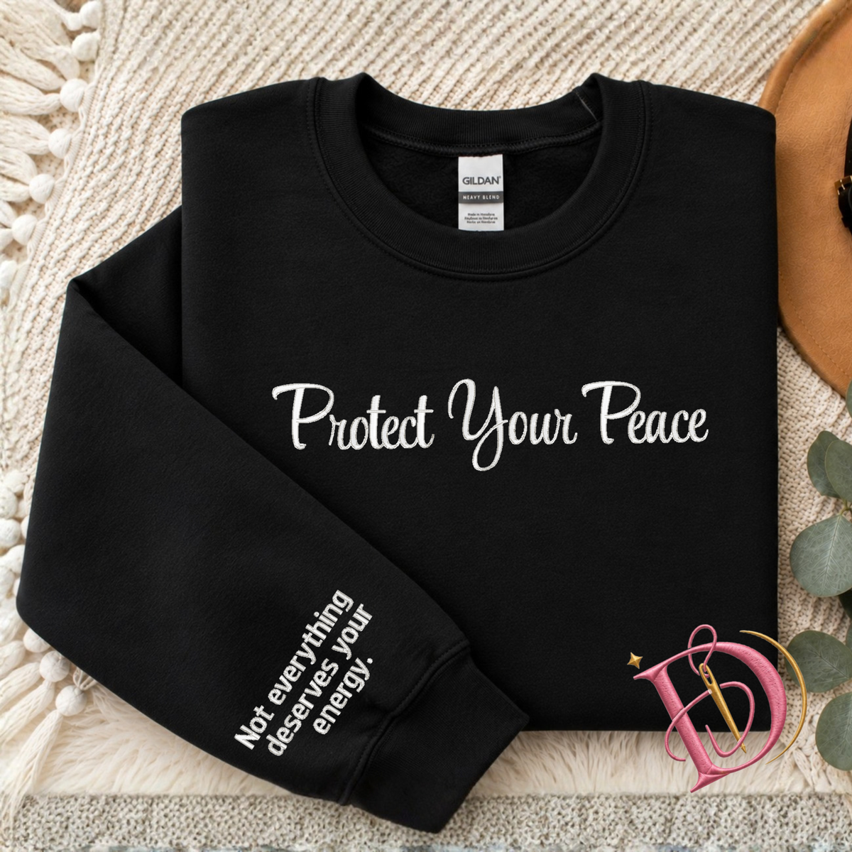 Protect Your Peace - Crewneck (Embroidery)