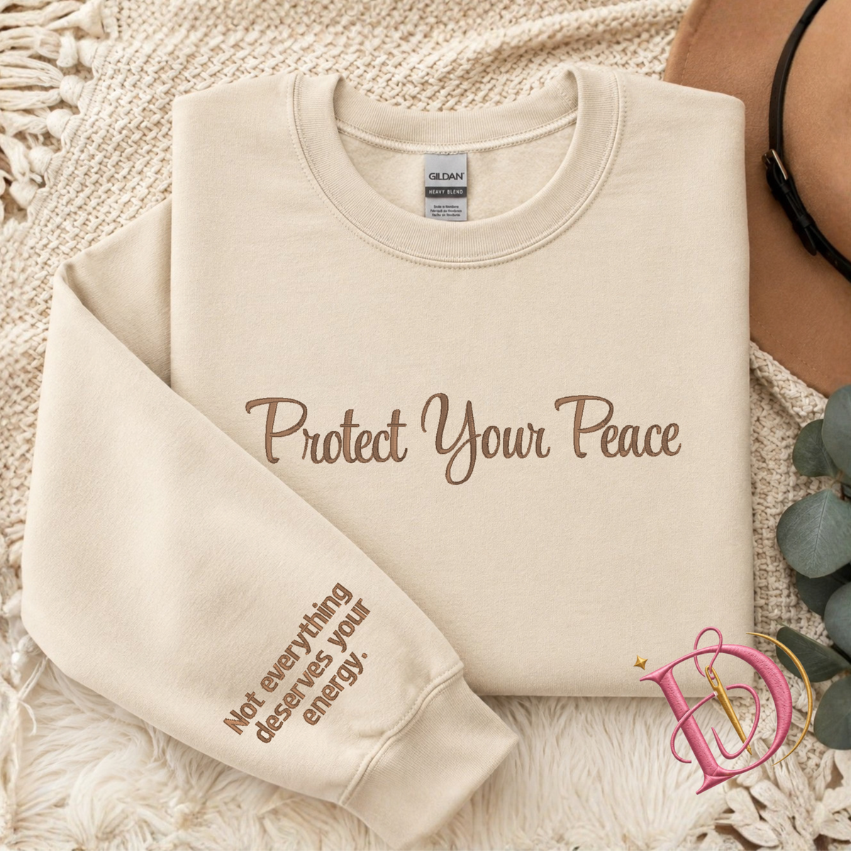 Protect Your Peace - Crewneck (Embroidery)