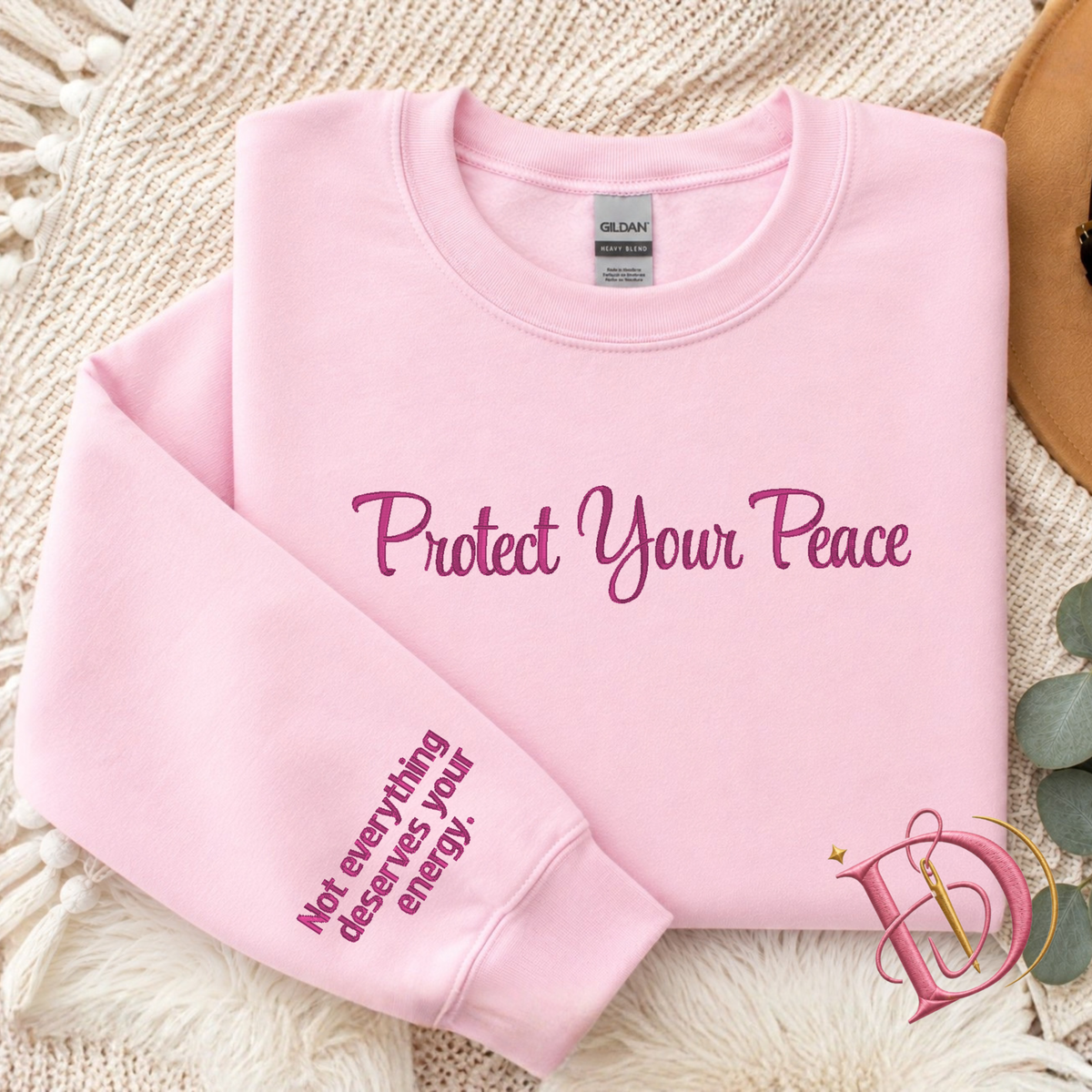 Protect Your Peace - Crewneck (Embroidery)
