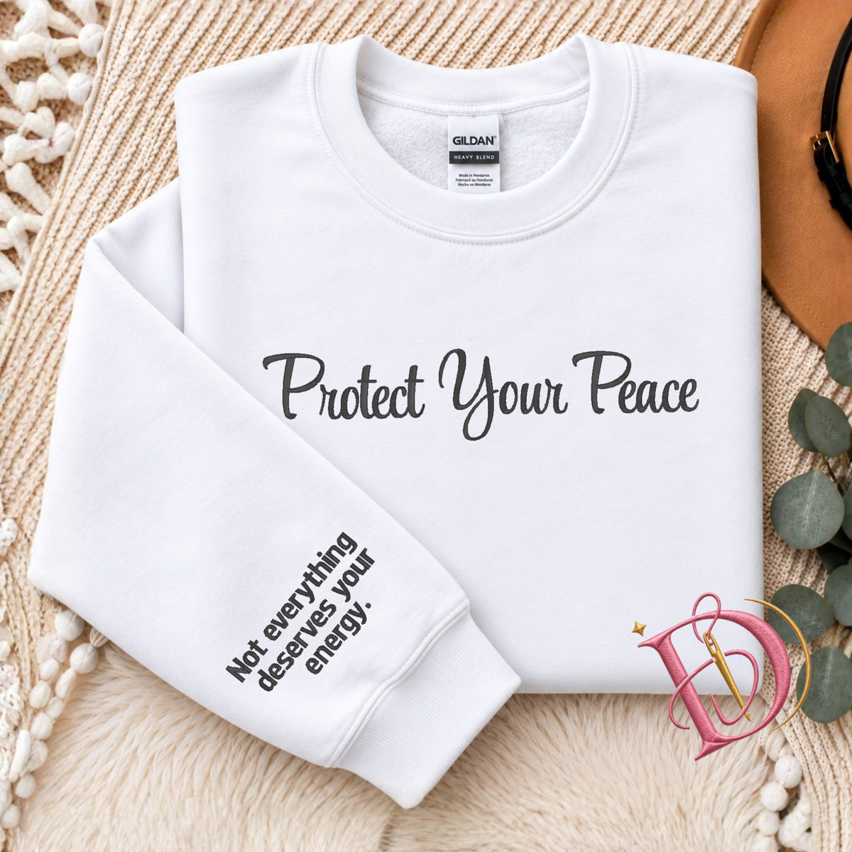 Protect Your Peace - Crewneck (Embroidery)