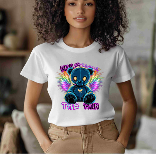 Smile through the pain Premium Short Sleeve T-Shirt